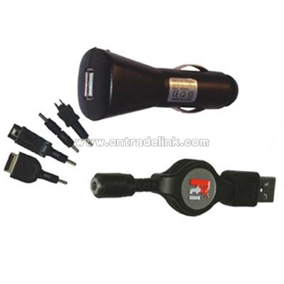 2 in 1 USB/Car Mobile Charger