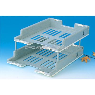 2 layer File Tray