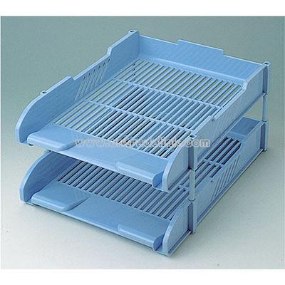 2 layer File Tray