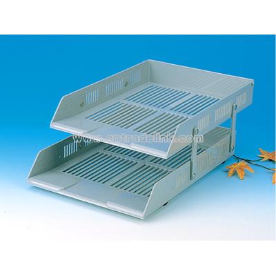 2 layer movabel File Tray