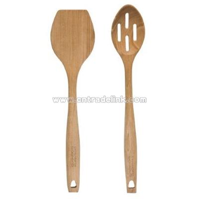 2-pc. Wood Utensil Set