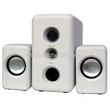 2.1CH Piano-Lacquered Computer Speaker