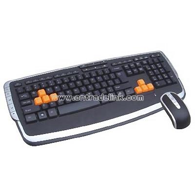 2.4G Wireless Keyboard & Mouse Combo