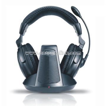 2.4GHz Two Sides Wireless Headphone