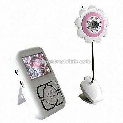 2.4GHz wireless palm baby monitor