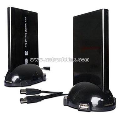 2.5' SATA HDD Enclosure w/ Docking Station