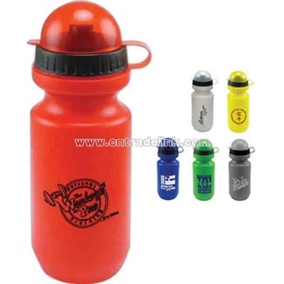 22 oz. domed medium bike sipper water bottle
