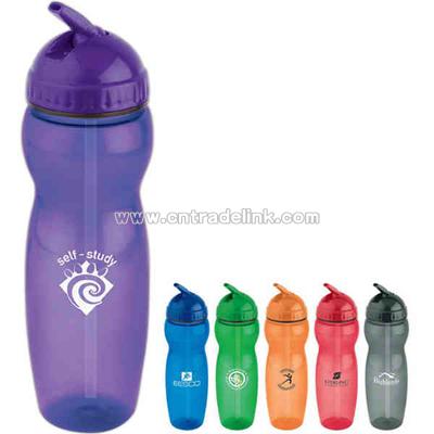 22 oz. translucent water bottle