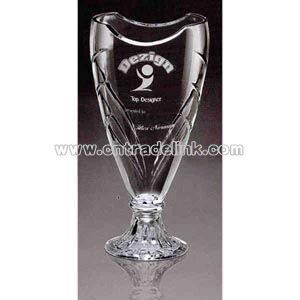 24% lead crystal award