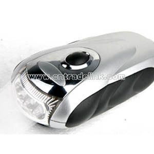 3 LED Dynamo Torch