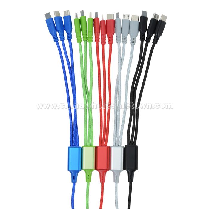 3' Metallic Charging Cable