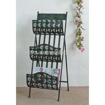 3-Tier Magazine Rack