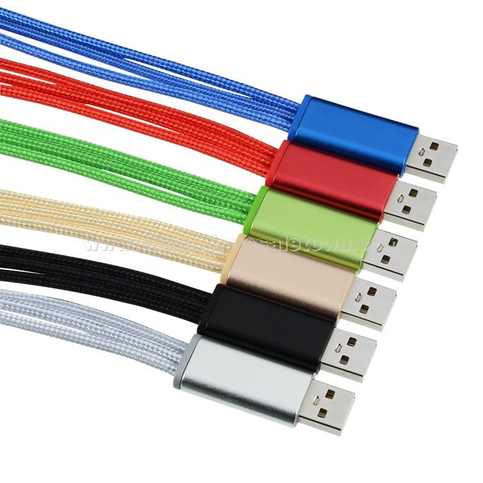 3-in-1 Metallic Charging Cable
