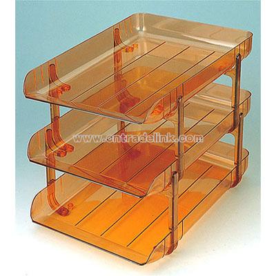 3 layer File Tray