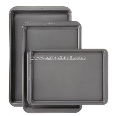 3-pc. Cookie Sheet Set - Silver