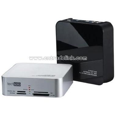 3.5inch Two SATA HDD Enclosure