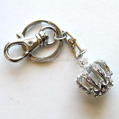 3D Crown Keychain / Purse Charm