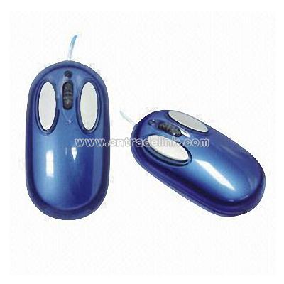 3D Crystal Mini Optical Mouse for Laptop