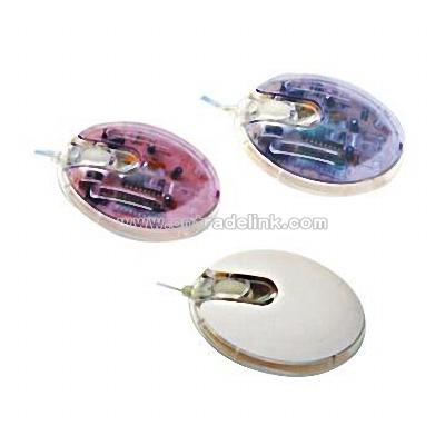 3D Crystal Mini Optical Mouse