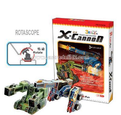 3D PUZZLE Cubic Fun Toys
