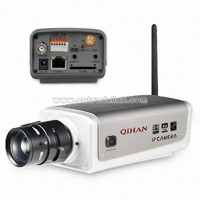 3G IP Camera with 1/4-inch Sony Super HAD Image Sensor