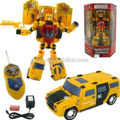 4 Channel RC Transmutation Android Toys