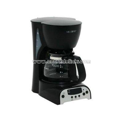 4-Cup Digital Coffeemaker - Black