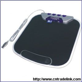 4-Port USB Card Reader Mouse Pad
