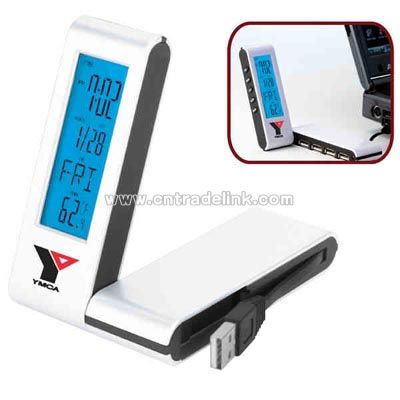 4 Port USB hub digital calendar