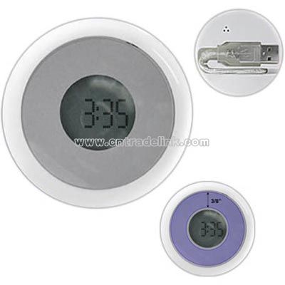 4 port USB 2.0 hub with clock