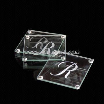 4mm Glass Coasters