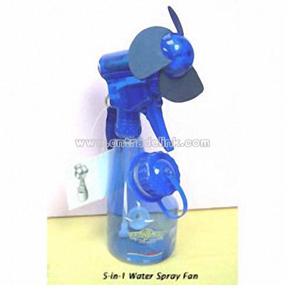 5 in 1 Water Spray Fan