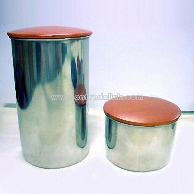 5-inch Stainless Steel Canisters