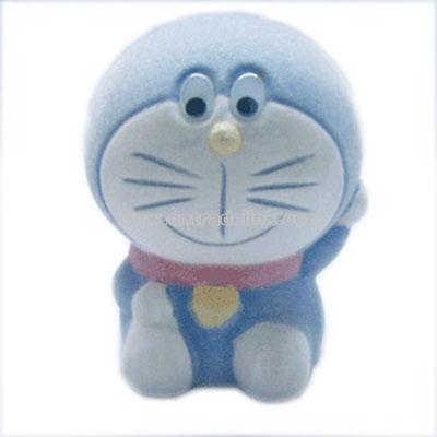 5.5'' Ceramic Doraemon-Cat Like Robot Coin Bank