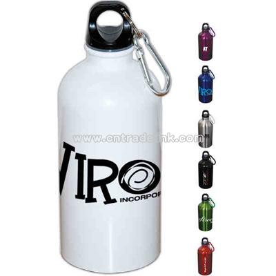 500ml Stainless steel water bottle with carabiner