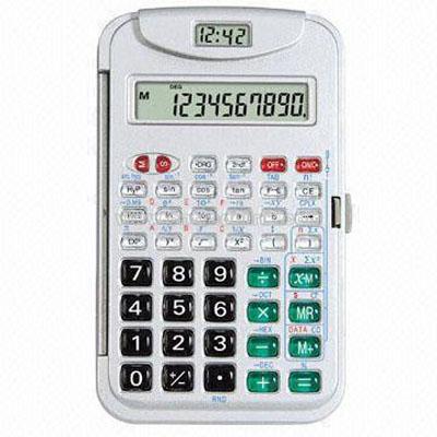 56 Functions Scientific Calculator with Single Line Display