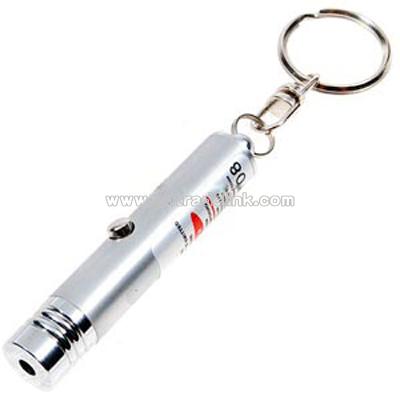 5mW Red Laser Keychain