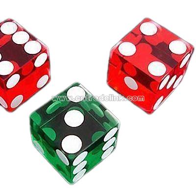 6-side Dice with White Color Printed Dot