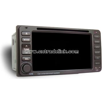6.5-inch 2din Car DVD Player with Bluetooth, GPS, RDS, Dual-Zone, Steering Wheel Control for TOYOTA VIOS