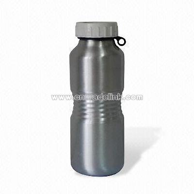 600ml Aluminum Water Bottle with Sports Lid