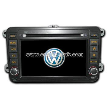 7-inch 2din Car DVD Player with Bluetooth, GPS, RDS, Dual-Zone, Steering Wheel Control for VW cars