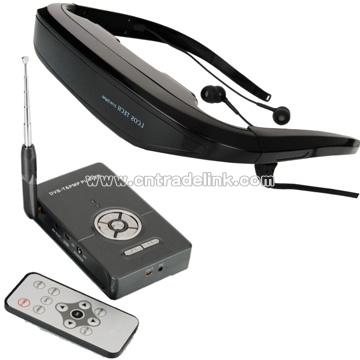 72inch Video Glasses (310K Pixels) with DVB-T/MP4 Player