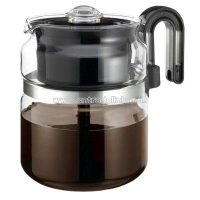 8-Cup Glass Stovetop Percolator