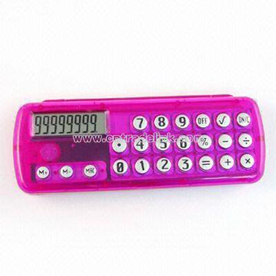 8-Digit Calculator with Pencil Case