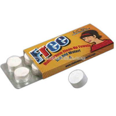 8 Pack - Compressed tissue