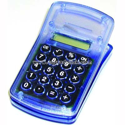 8 digit battery power Clip Calculator