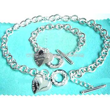 925 Sterling Silver Jewellery Set
