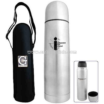A 17 ounce double wall constructed thermal flask