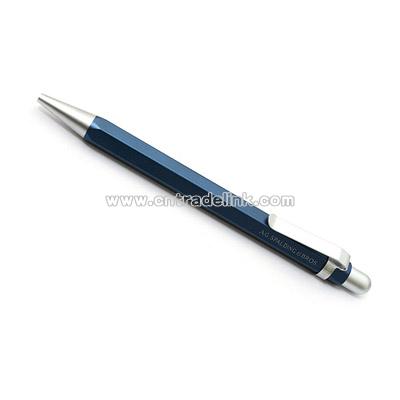 A.G. Spalding & Bros Hexagonal Body Ballpoint Pen - 0.7 mm - Navy Body