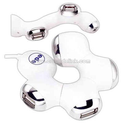 ABS plastic USB hub